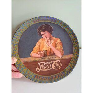 Pepsi Cola Girl Plate: 1981 Limited Edition Collectible Display
